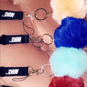 Nike Lanyards with pom pom